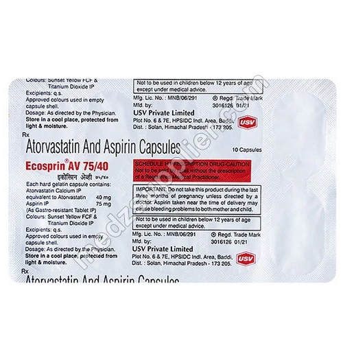Ecosprin AV 75-40 Strip