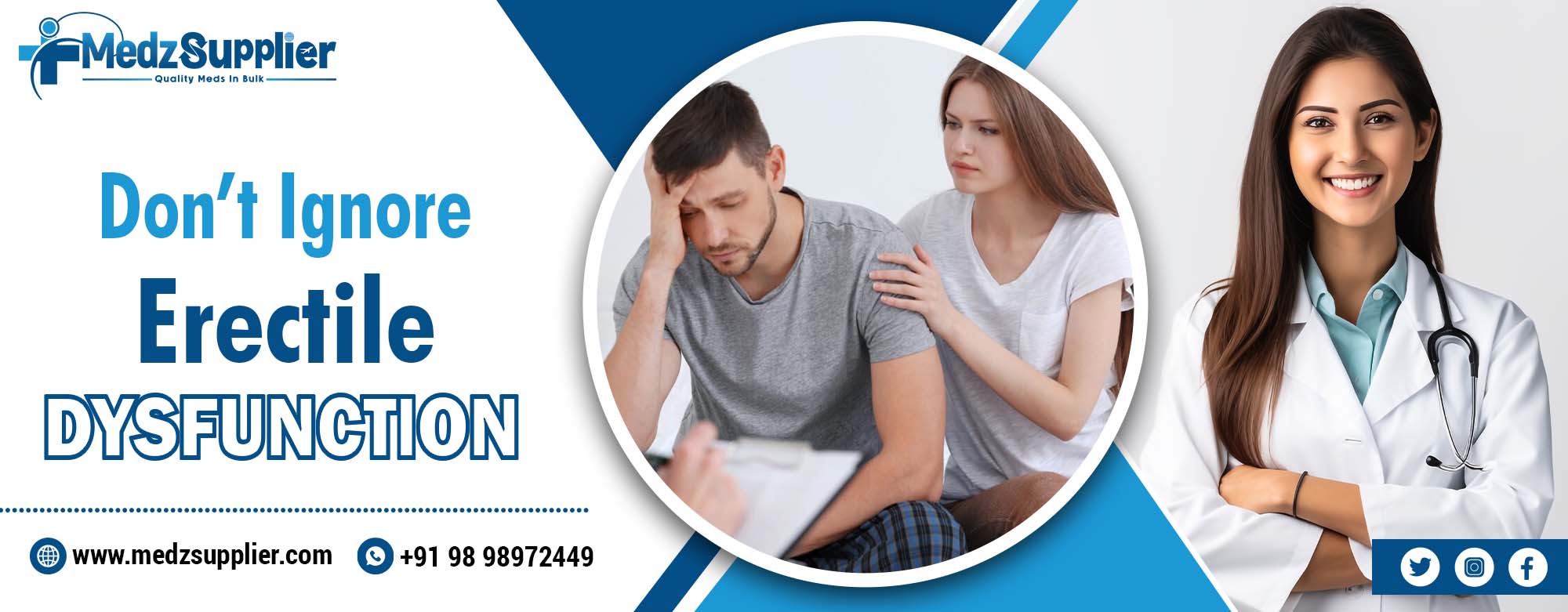 Don’t Ignore Erectile Dysfunction