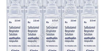 Asthalin Respules 2.5mg