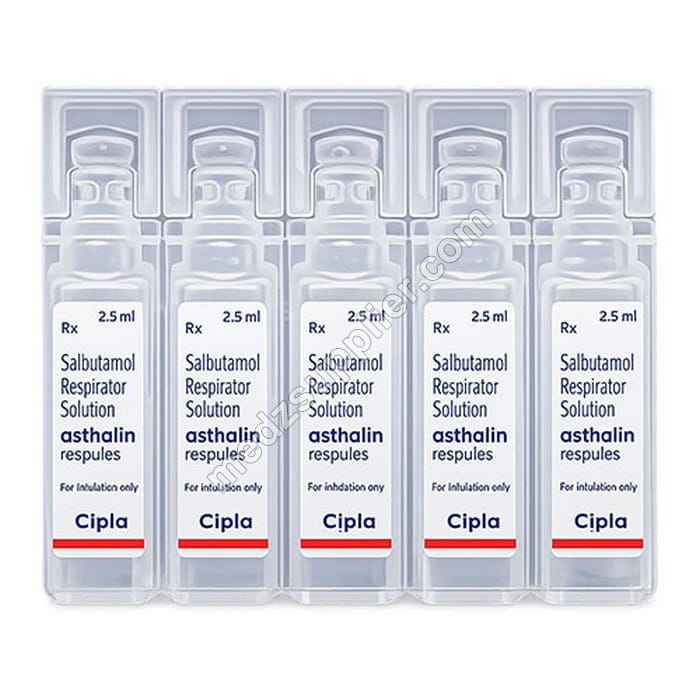 Asthalin Respules 2.5mg (Salbutamol) 1 Asthalin Respules 2.5mg