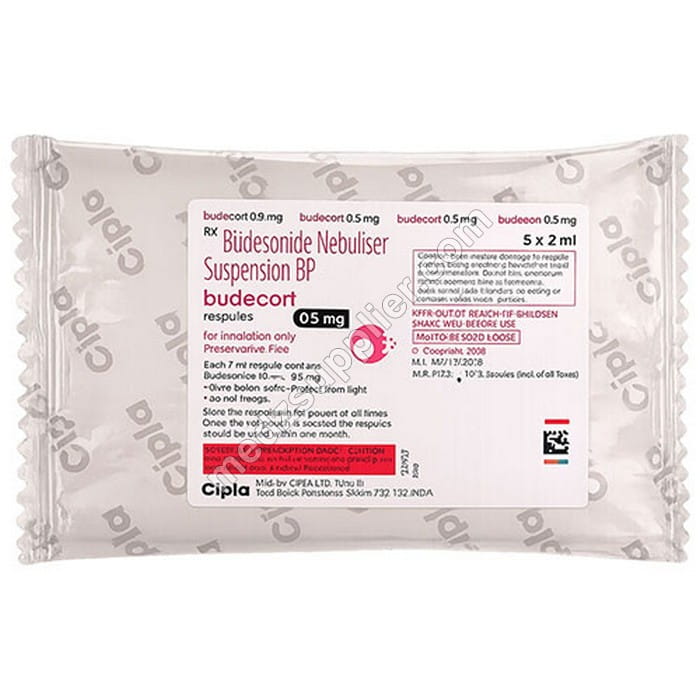 Budecort Respules 0.5mg 1 Budecort Respules 0.5mg