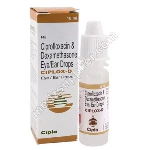 Ciplox D Eye/Ear Drop (Ciprofloxacin/Dexamethasone)