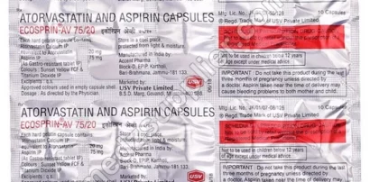 Ecosprin AV 75-20 Strip