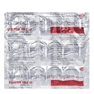 Ecosprin Gold 40 Strip