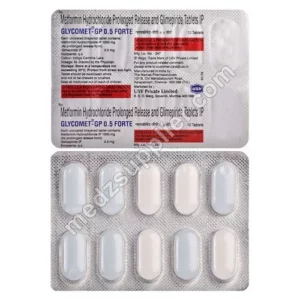 Glycomet Gp 0.5 Forte 1000Mg Strip