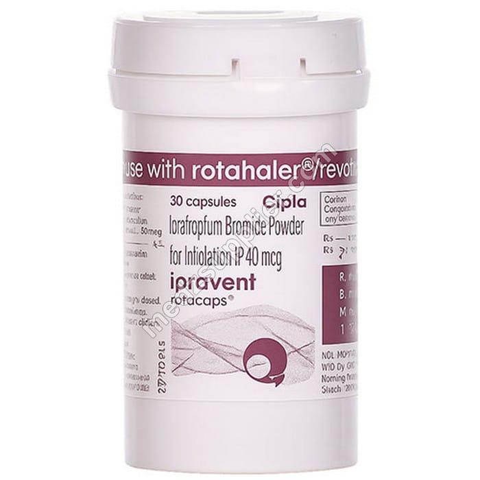 Ipravent Rotacaps (Ipratropium) 1 Ipravent Rotacaps