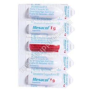 Mesacol 1g Strip