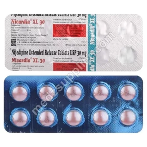 Nicardia XL 30Mg strip