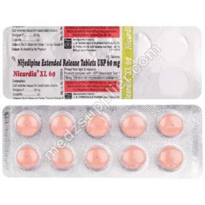 Nicardia XL 60Mg Strip