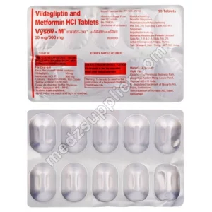 Vysov M 50Mg+500Mg Strip