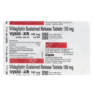 Vysov XR 100Mg Strip