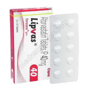 Lipvas 40Mg