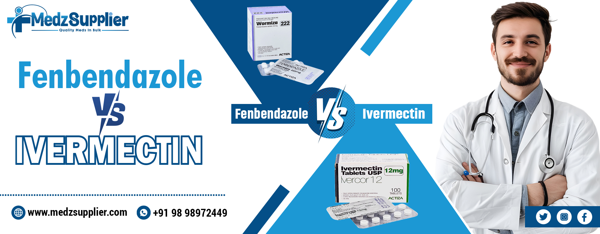 Fenbendazole vs Ivermectin