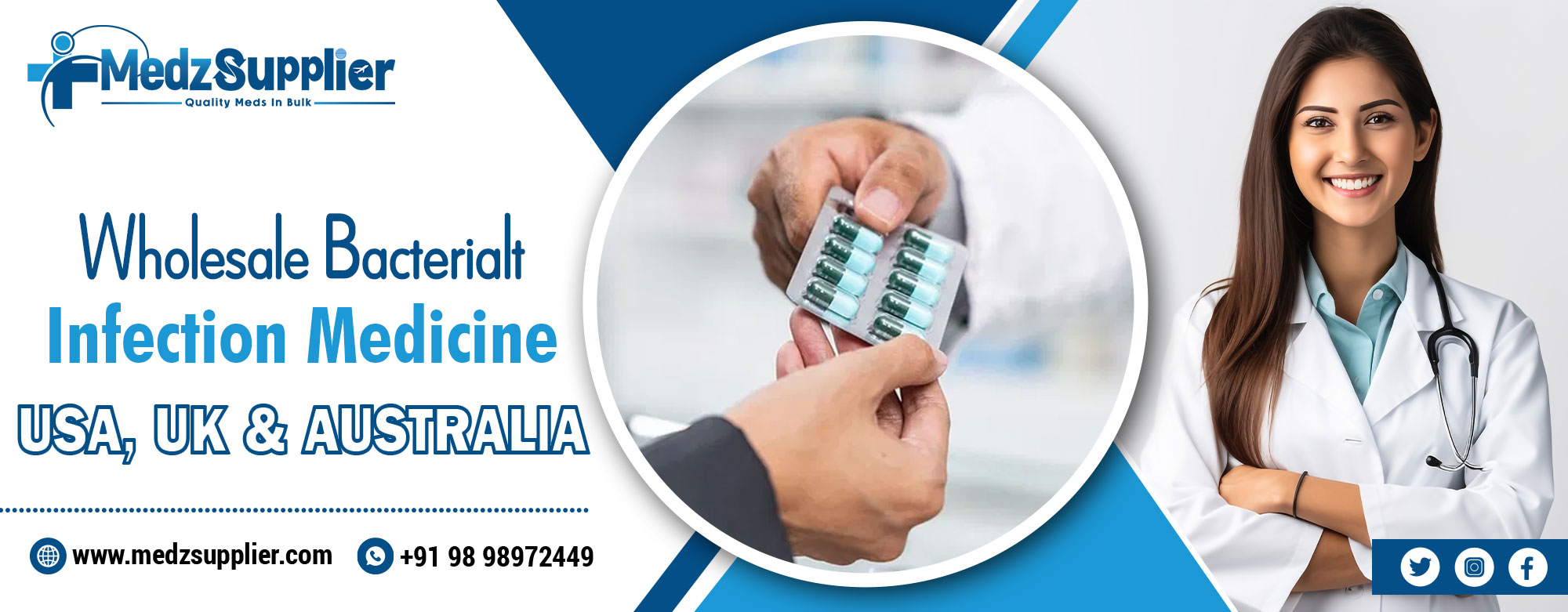 Wholesale Bacterial Infection Medicine | USA, UK & Australia