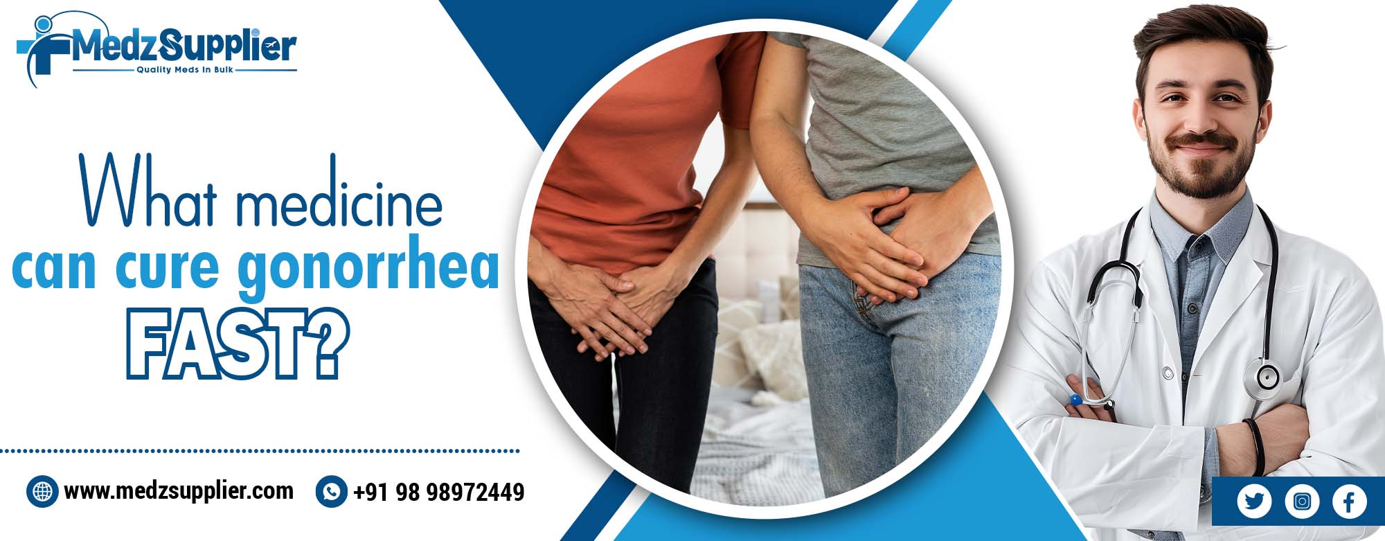 What medicine can cure gonorrhea fast?