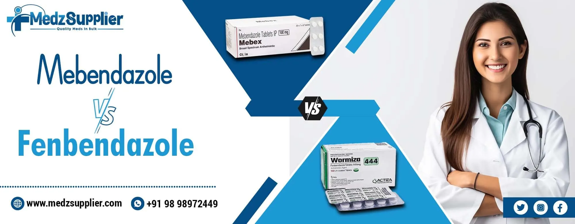 Mebendazole vs Fenbendazole