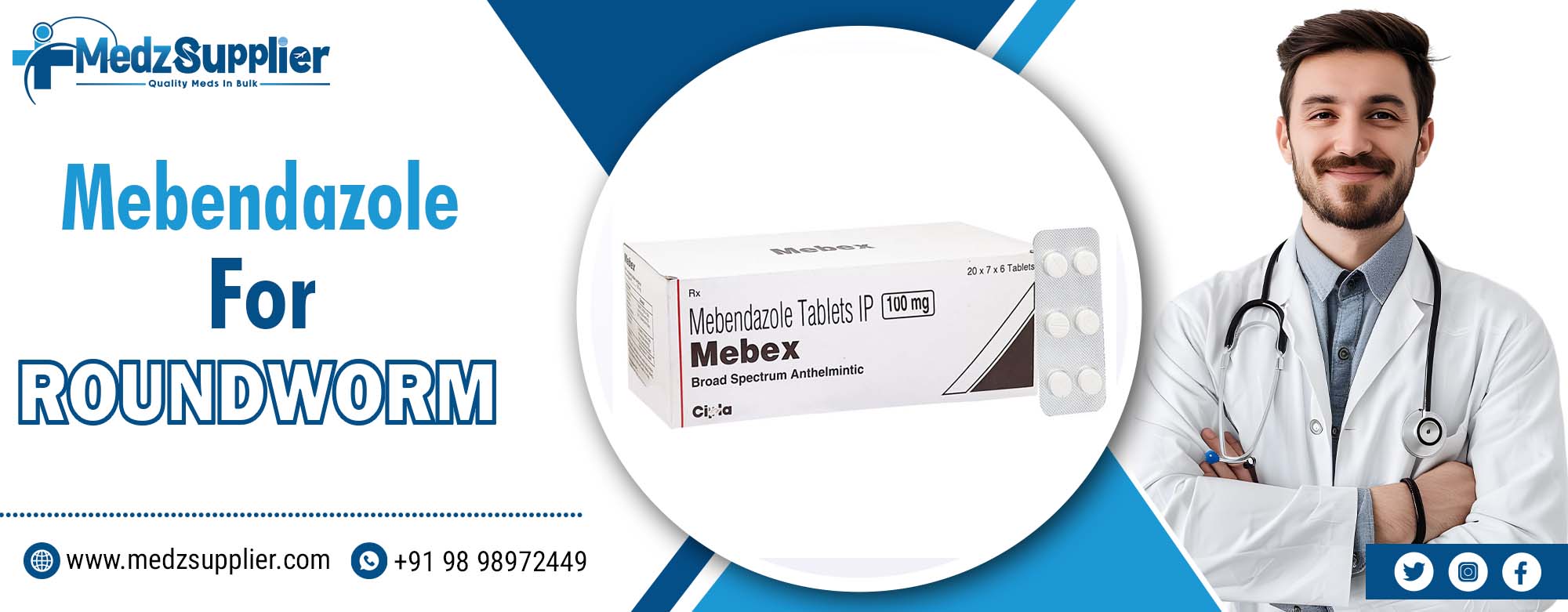 Mebnedazole For Roundworm