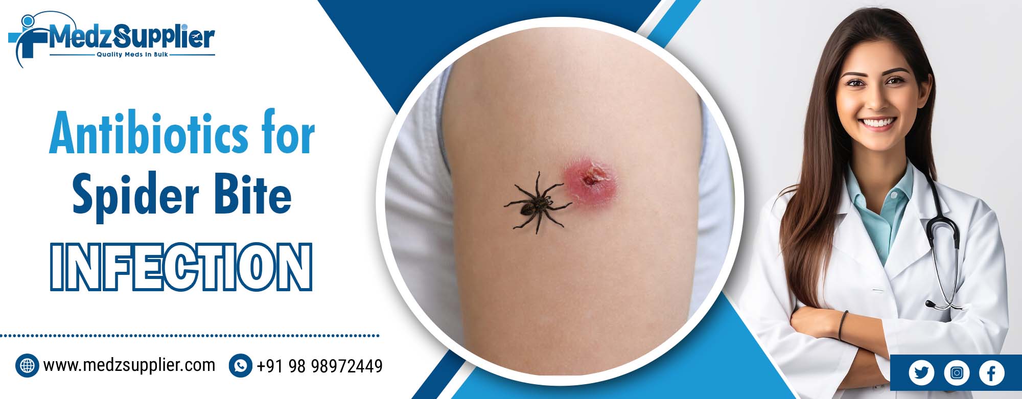 Antibiotics for Spider Bite Infection