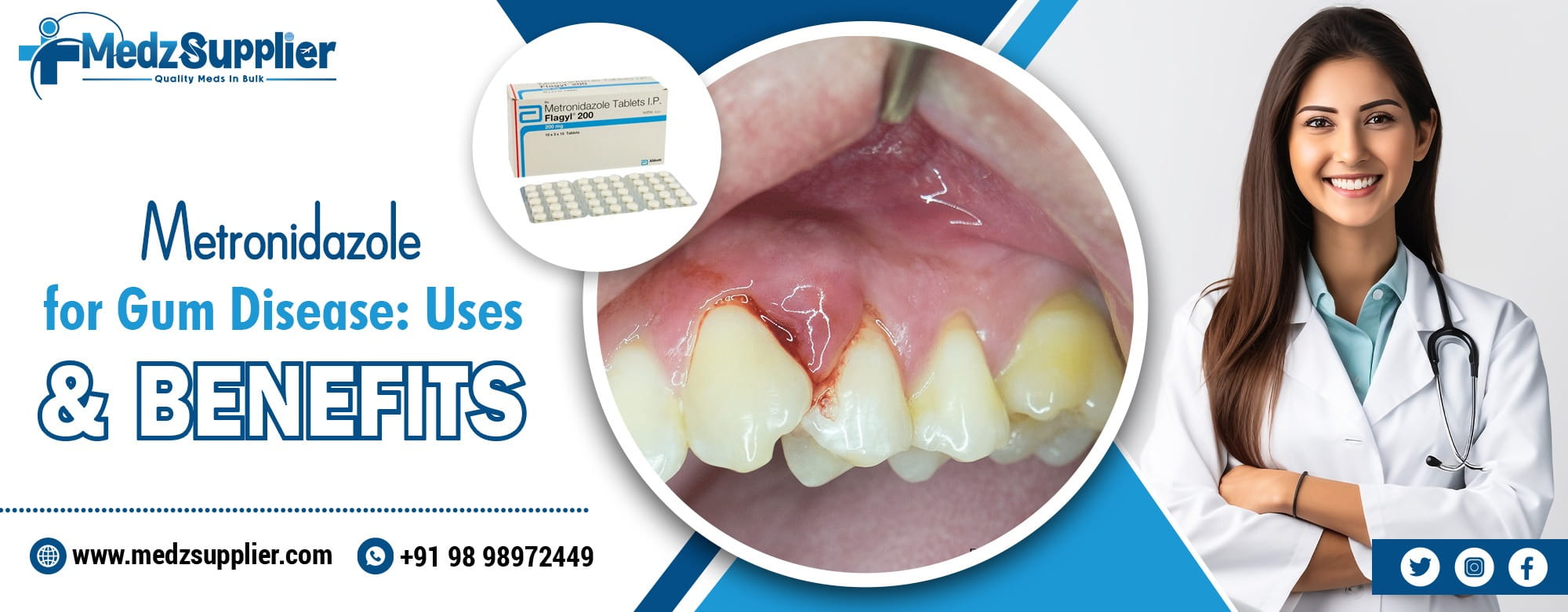 Metronidazole for Gum Disease: Uses and Benefits