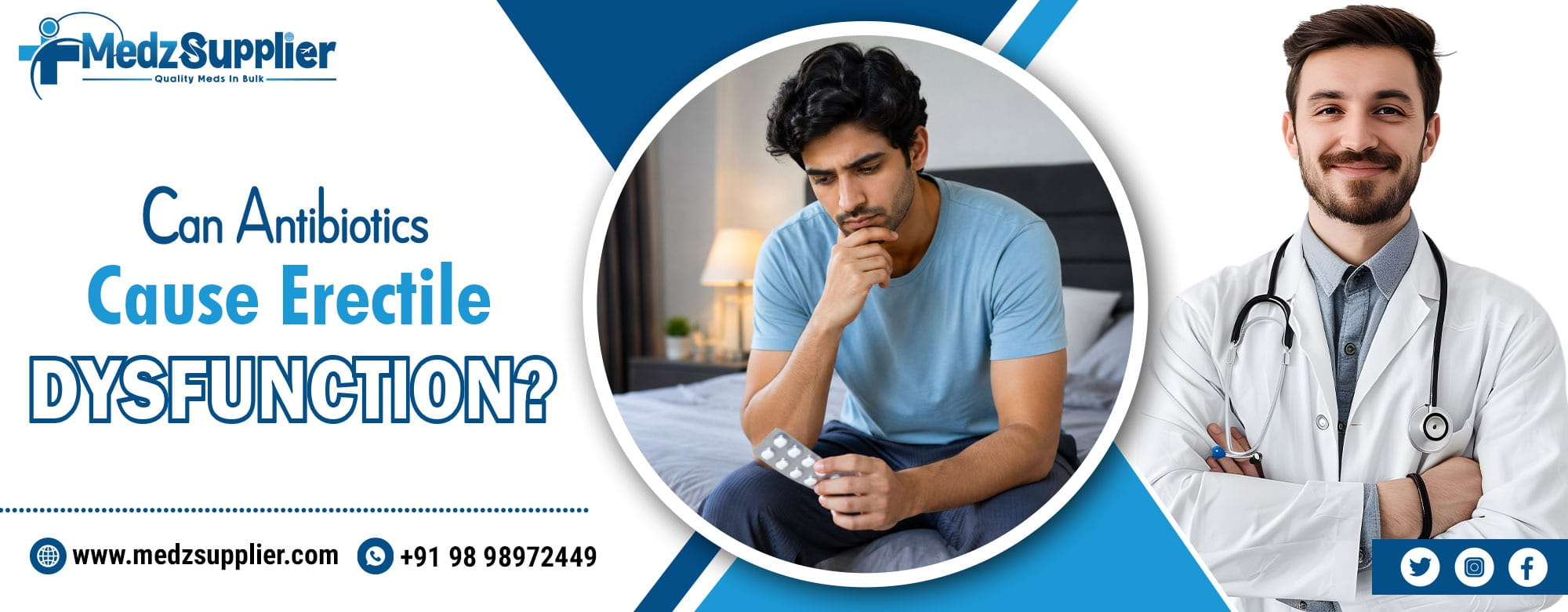 Can Antibiotics Cause Erectile Dysfunction?