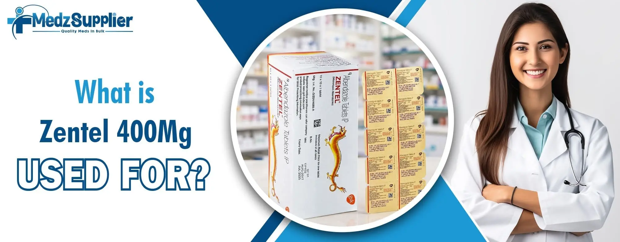What is Zentel 400Mg Used For