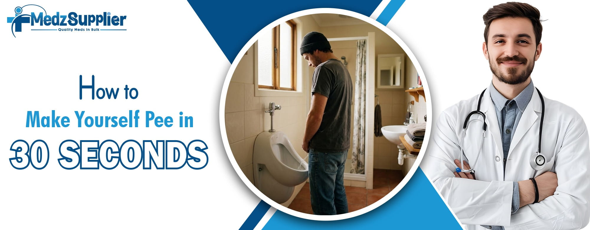 How to Make Yourself Pee in 30 Seconds